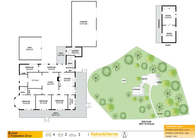 Floorplan of Homely house listing, 2 Federation Drive, Eltham NSW 2480