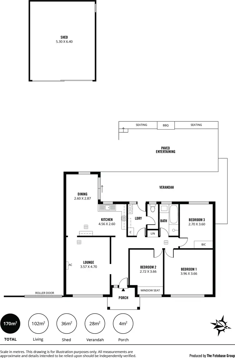 Floorplan of Homely house listing, 21 Opal Road, Morphett Vale SA 5162