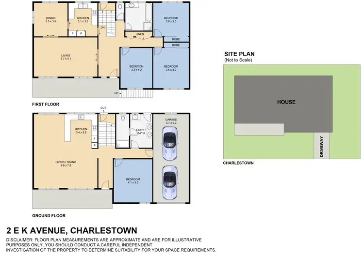 Floorplan of Homely house listing, 2 EK Avenue, Charlestown NSW 2290