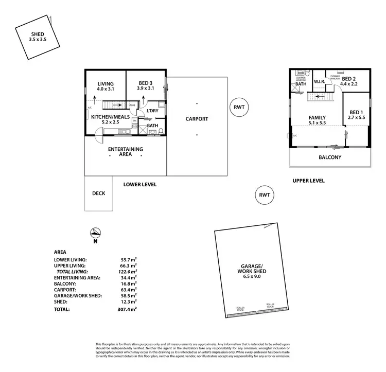 Floorplan of Homely house listing, 50 Bayview Road, Clayton Bay SA 5256