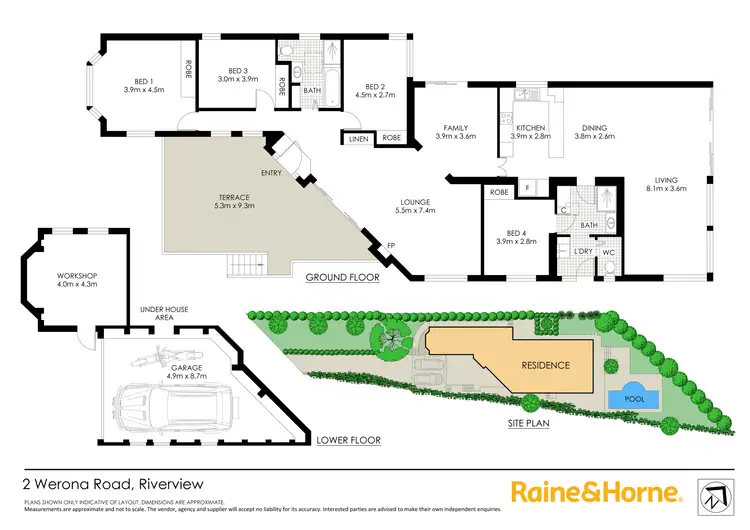Floorplan of Homely house listing, 2 Werona Road, Riverview NSW 2066