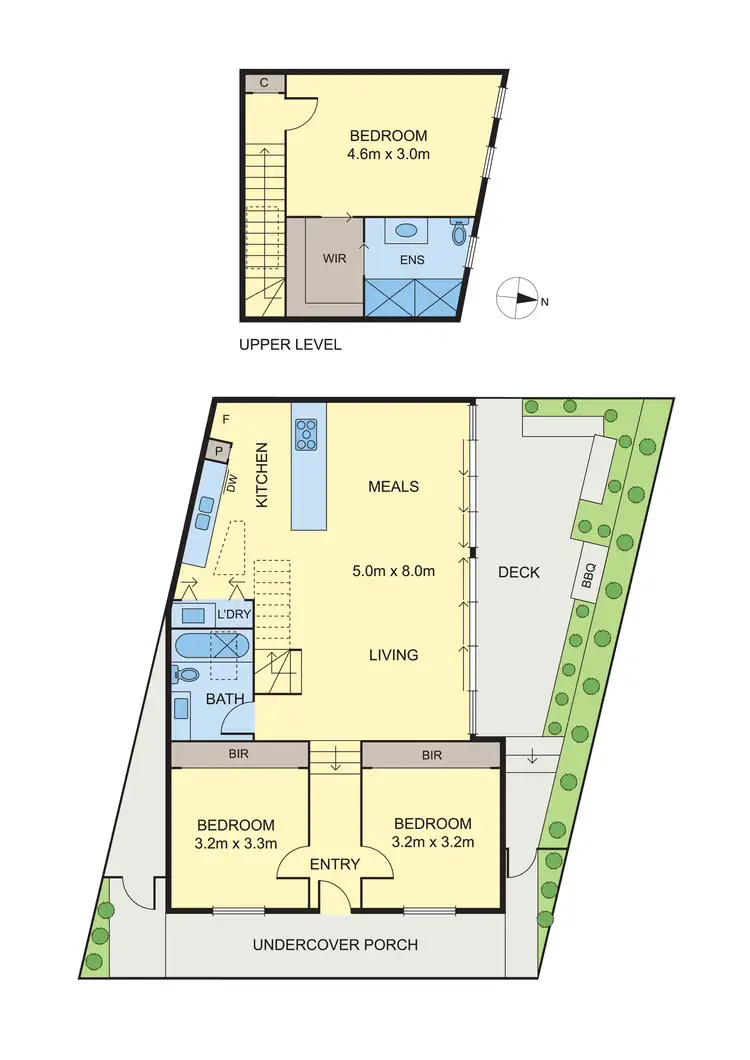 Floorplan of Homely house listing, 7 Alfred Place, Williamstown VIC 3016