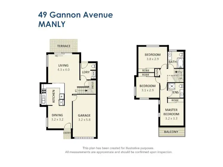 Floorplan of Homely townhouse listing, 18/49 Gannon Ave, Manly QLD 4179