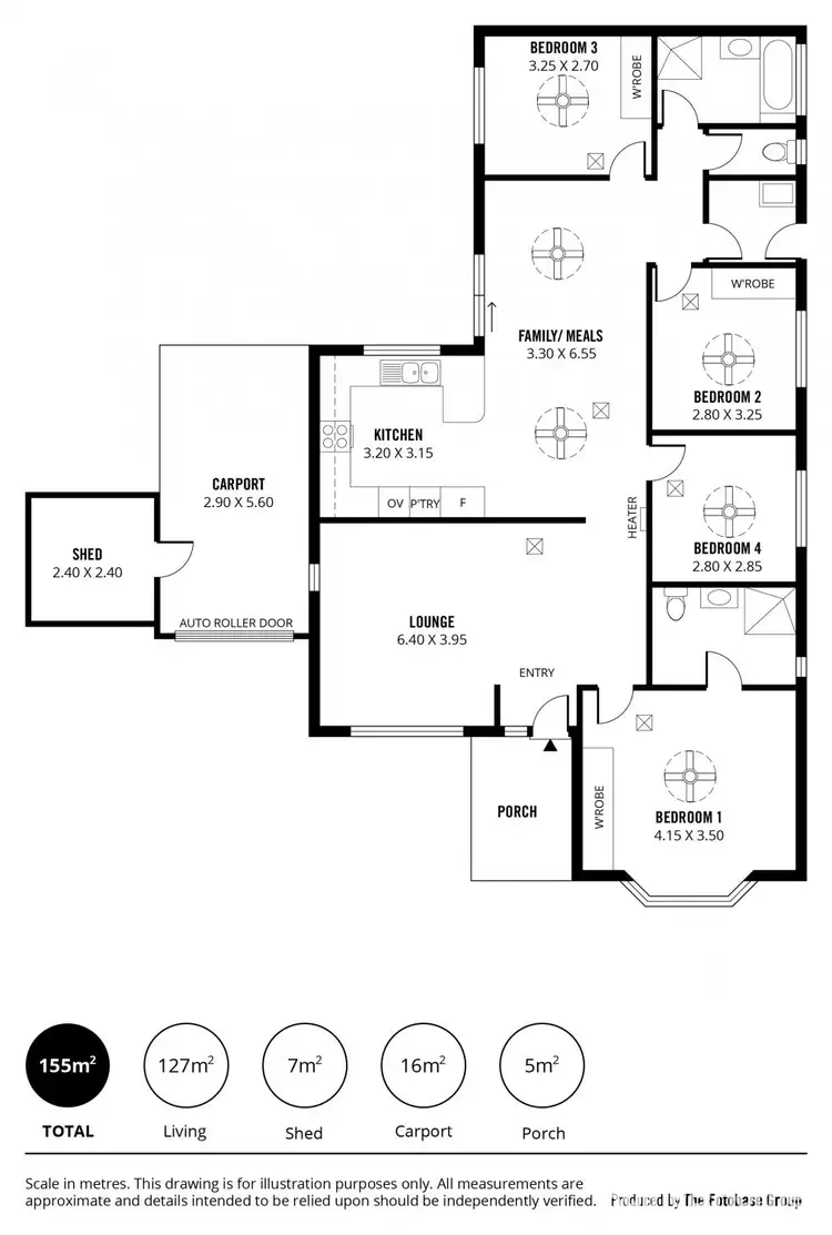 Floorplan of Homely house listing, 23 Cosgrove Crescent, Old Reynella SA 5161