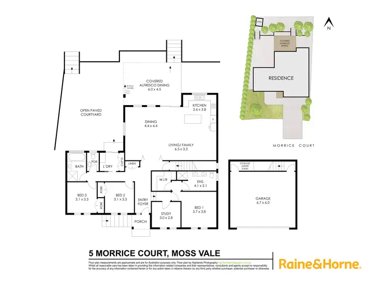 Floorplan of Homely house listing, 5 Morrice Court, Moss Vale NSW 2577