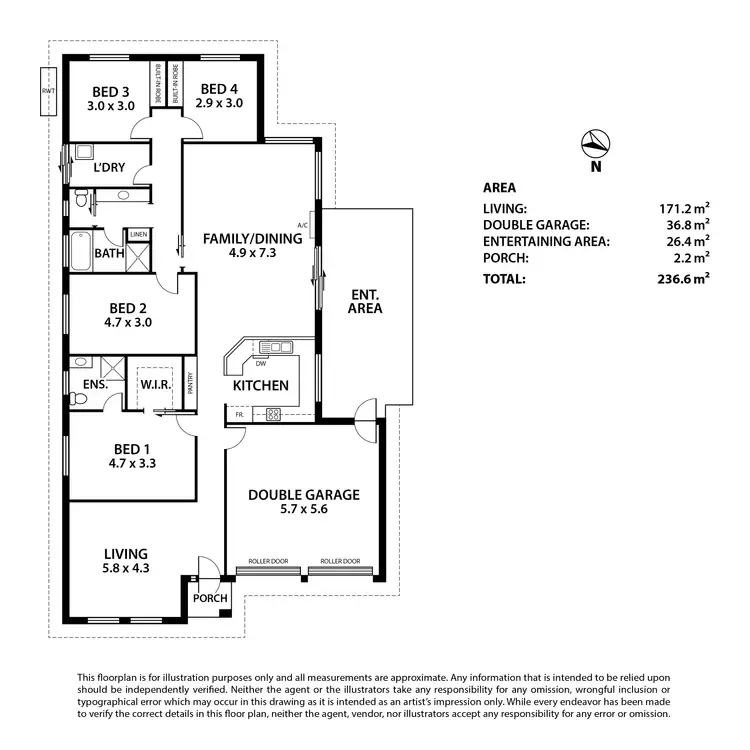 Floorplan of Homely house listing, 51 Braemar Drive, Strathalbyn SA 5255