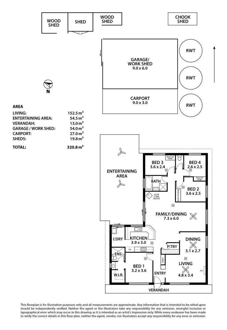 Floorplan of Homely house listing, 24 Berry Smith Drive, Strathalbyn SA 5255