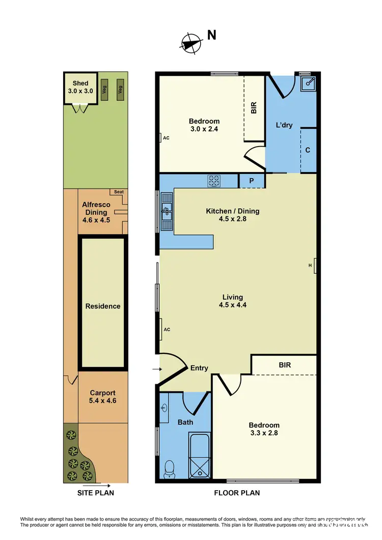 Floorplan of Homely house listing, 52a Powlett Street, Altona Meadows VIC 3028
