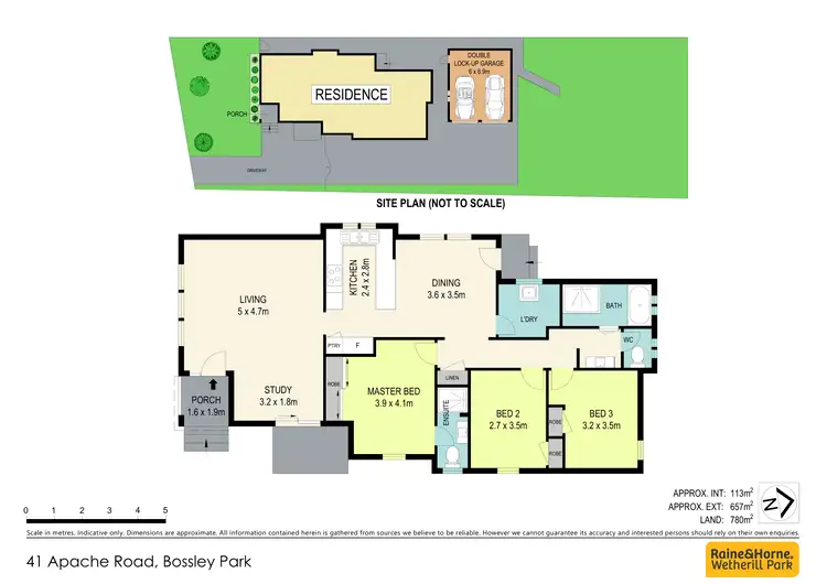 Floorplan of Homely house listing, 41 Apache Road, Bossley Park NSW 2176