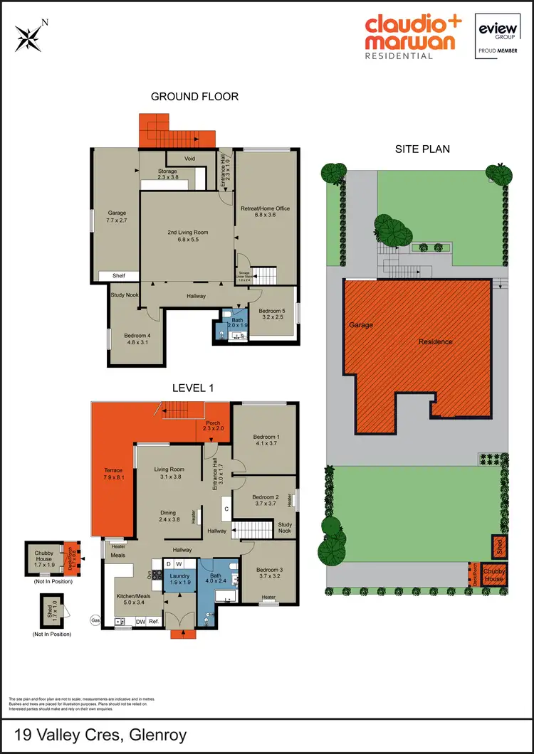 Floorplan of Homely house listing, 19 Valley Crescent, Glenroy VIC 3046