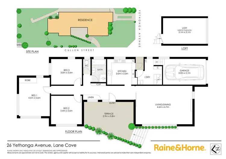Floorplan of Homely house listing, 26 Yethonga Avenue, Lane Cove NSW 2066