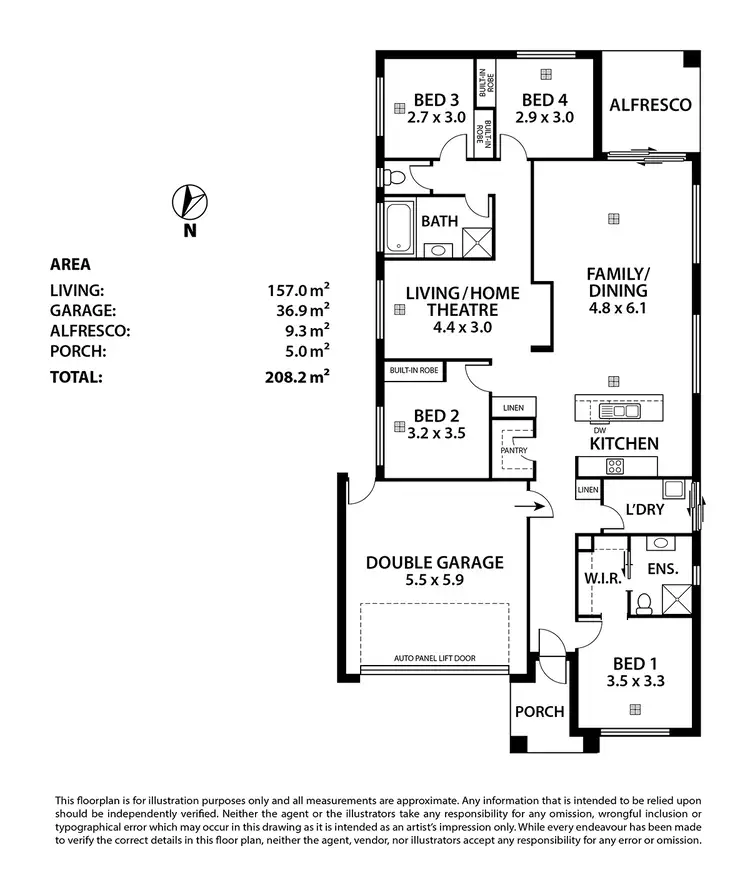 Floorplan of Homely house listing, 5 Lesetta Court, Strathalbyn SA 5255