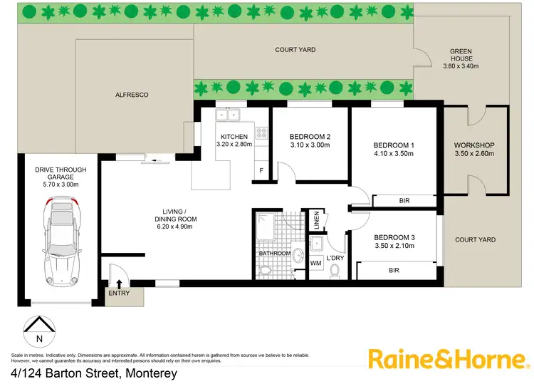 Floorplan of Homely villa listing, 4/124 Barton Street, Monterey NSW 2217