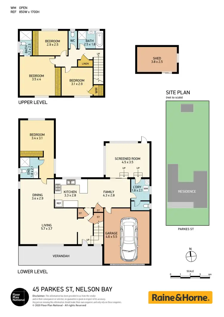Floorplan of Homely house listing, 45 Parkes Street, Nelson Bay NSW 2315