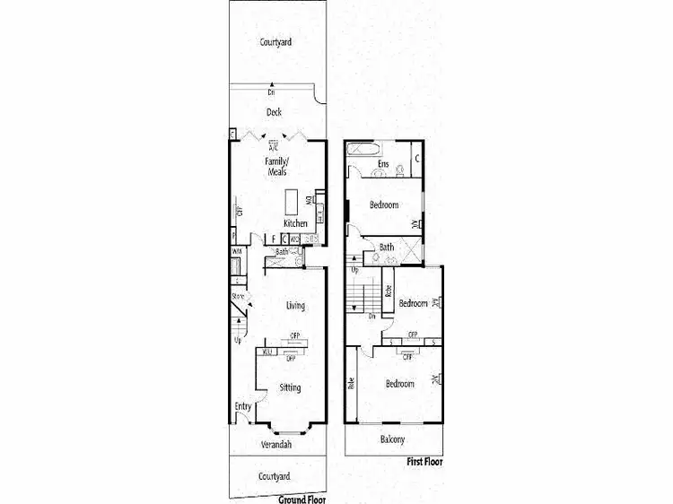 Floorplan of Homely house listing, 15 Dundas Place, Albert Park VIC 3206