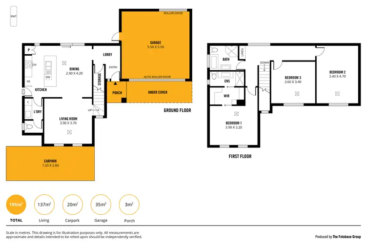 Floorplan of Homely house listing, 119D Bower Road, Ethelton SA 5015