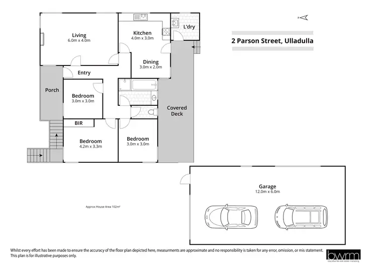 Floorplan of Homely house listing, 2 Parson Street, Ulladulla NSW 2539