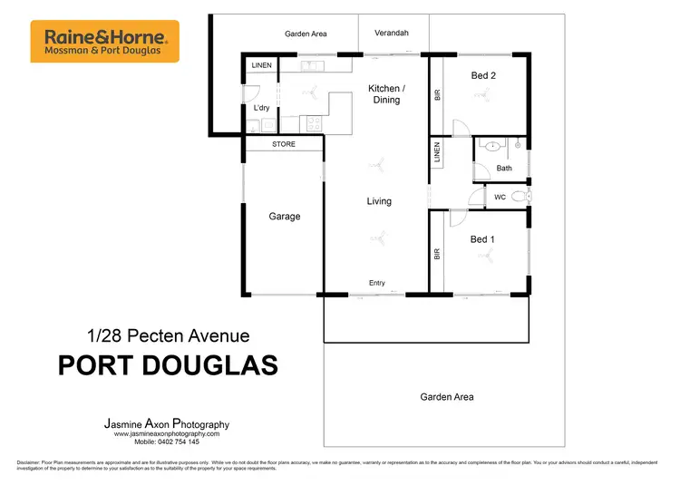 Floorplan of Homely unit listing, 1/28 Pecten Avenue, Port Douglas QLD 4877