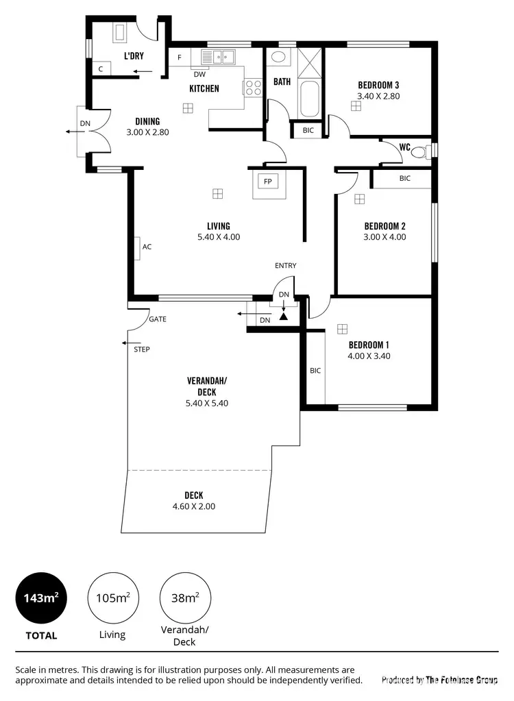 Floorplan of Homely house listing, 34 Pimpala Road, Morphett Vale SA 5162