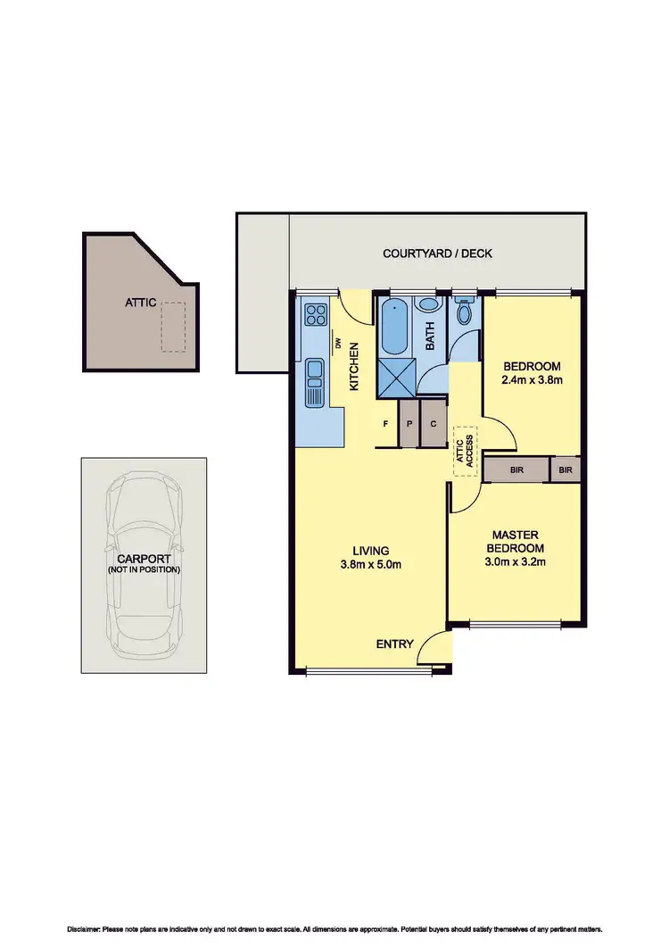 Floorplan of Homely unit listing, 4/42 Flinders Street, Mentone VIC 3194