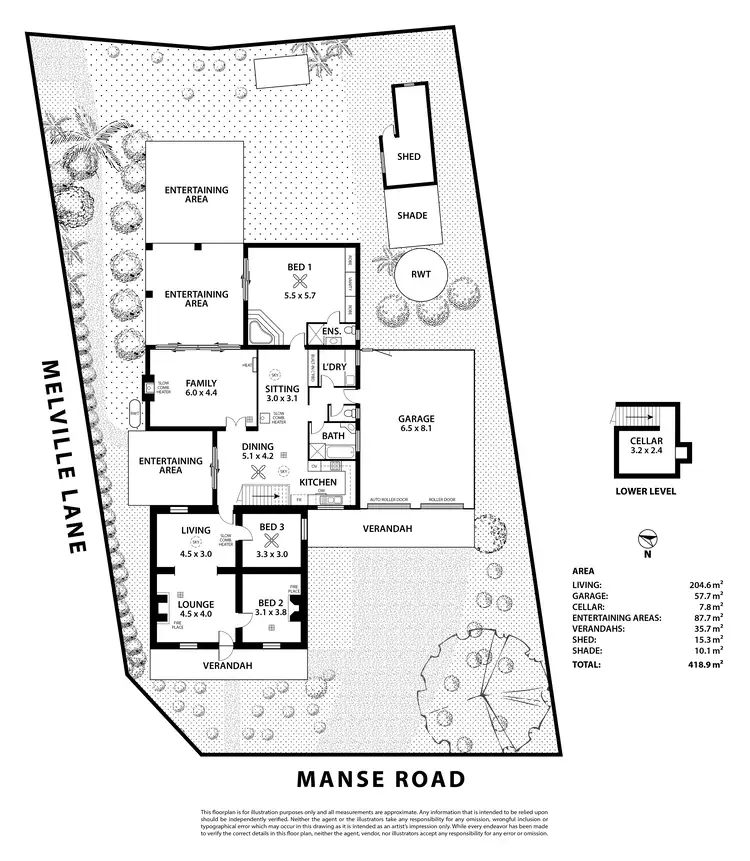 Floorplan of Homely house listing, 7 Manse Road, Strathalbyn SA 5255