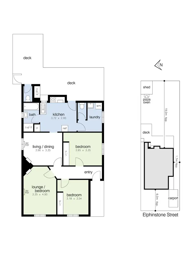Floorplan of Homely house listing, 31 Elphinstone Street, West Footscray VIC 3012