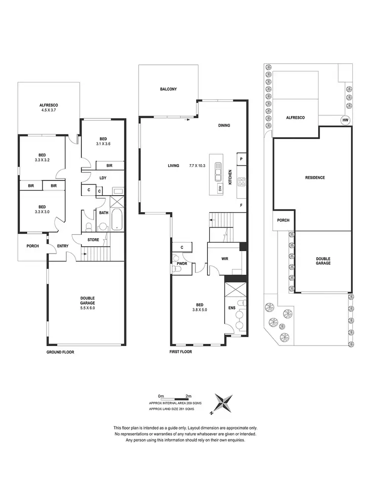 Floorplan of Homely house listing, 96 La Perouse Boulevard, Bonbeach VIC 3196