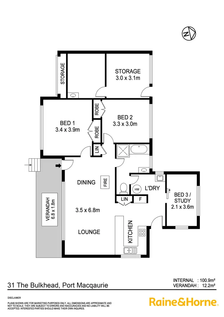Floorplan of Homely house listing, 31 The Bulkhead, Port Macquarie NSW 2444
