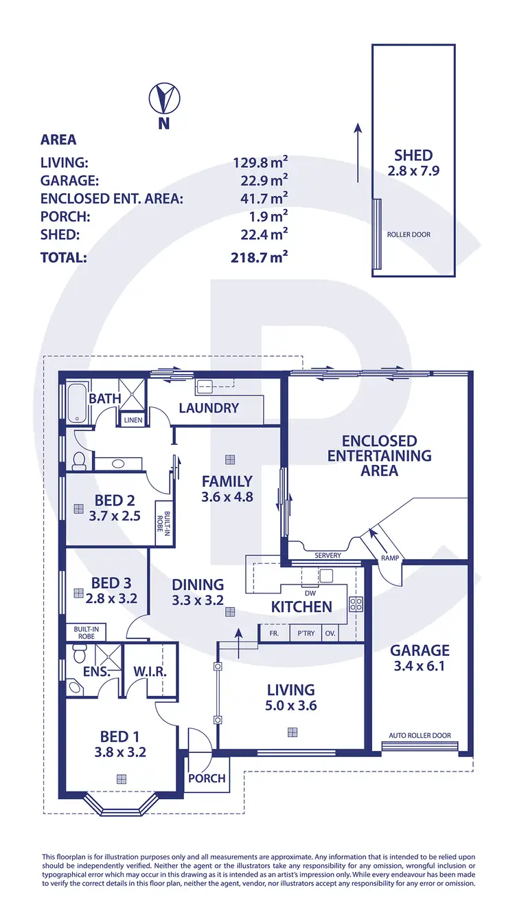 Floorplan of Homely house listing, 40 Davis Avenue, Christies Beach SA 5165