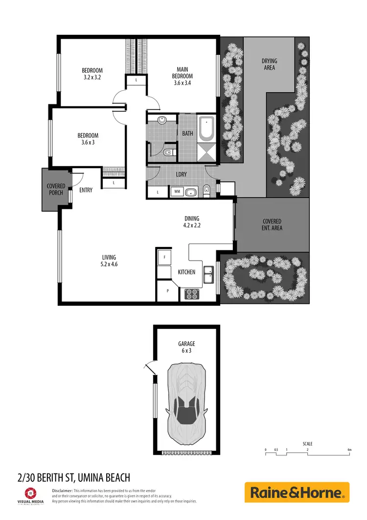 Floorplan of Homely villa listing, 2/30 Berith Street, Umina Beach NSW 2257