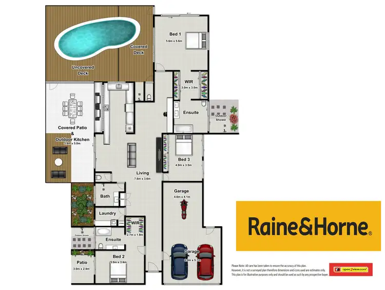 Floorplan of Homely house listing, 34 Sorrento Crescent, Port Douglas QLD 4877