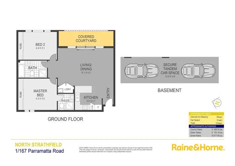 Floorplan of Homely apartment listing, 1/167-173 Parramatta Road, North Strathfield NSW 2137