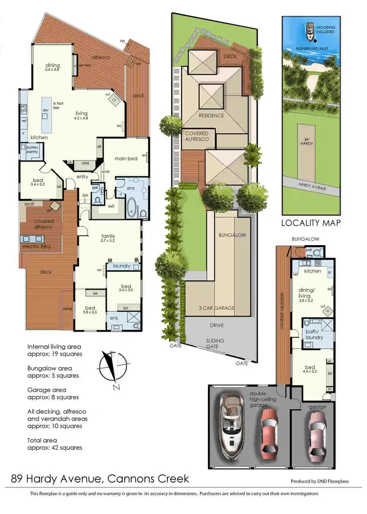 Floorplan of Homely house listing, 89 Hardy Avenue, Cannons Creek VIC 3977
