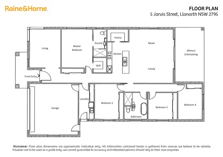 Floorplan of Homely house listing, Address available on request