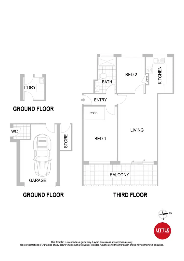Floorplan of Homely apartment listing, 11/14 Regent Street, Dee Why NSW 2099