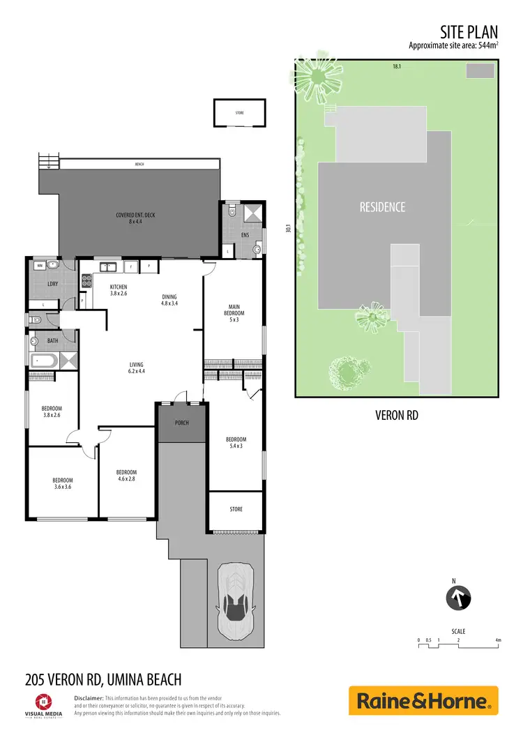 Floorplan of Homely house listing, 205 Veron Road, Umina Beach NSW 2257