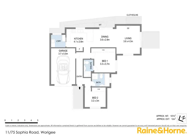 Floorplan of Homely house listing, 11/75 Sophia Road, Worrigee NSW 2540