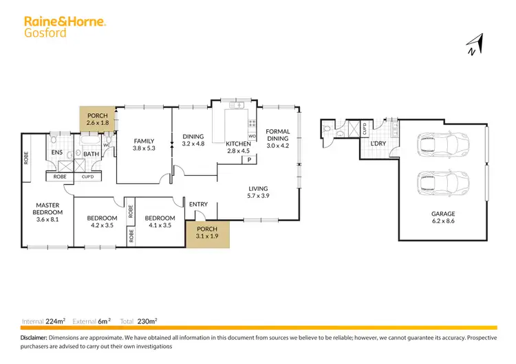 Floorplan of Homely house listing, 4 Orana Street, Green Point NSW 2251