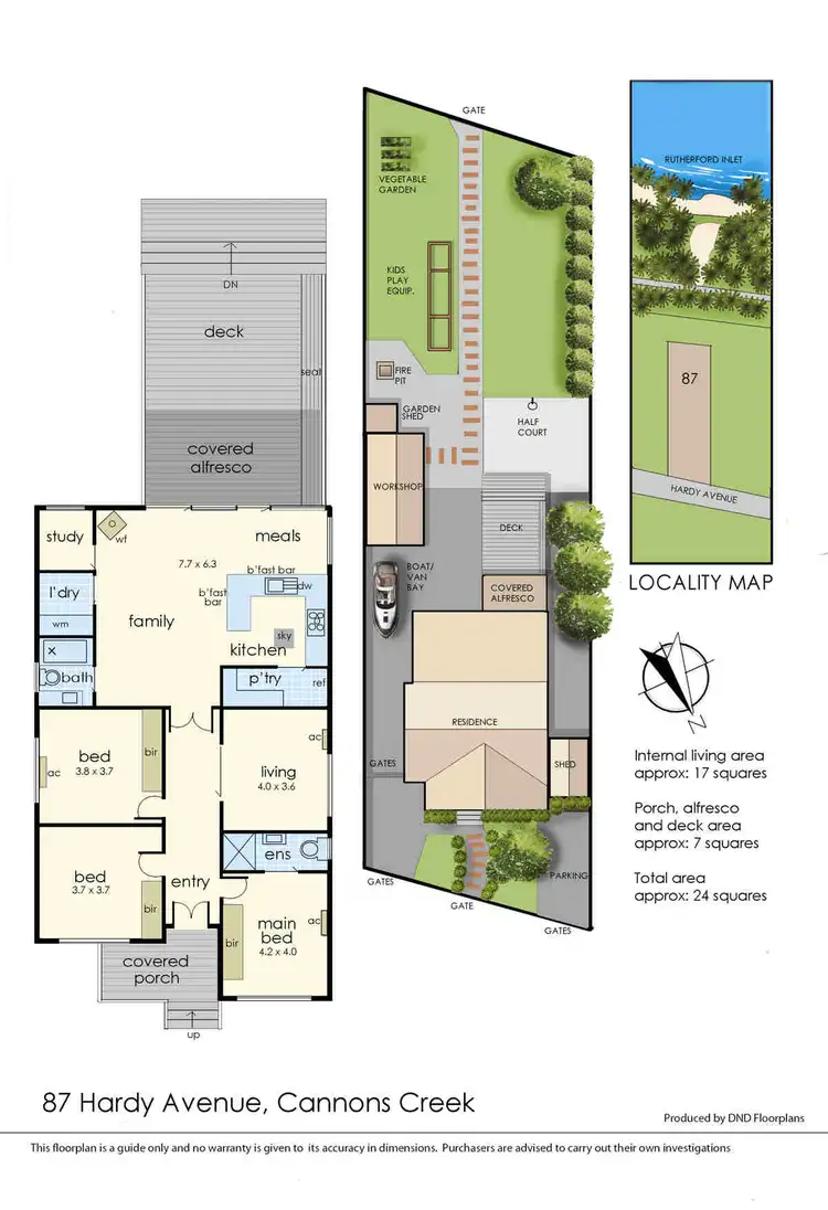 Floorplan of Homely house listing, 87 Hardy Avenue, Cannons Creek VIC 3977