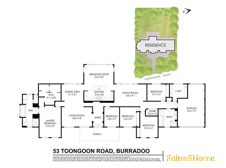 Floorplan of Homely house listing, 53 Toongoon Road, Burradoo NSW 2576