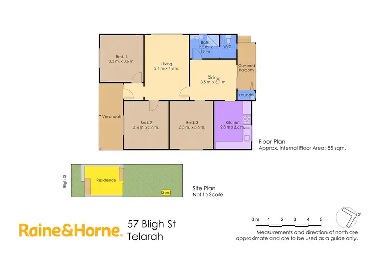 Floorplan of Homely house listing, 57 Bligh Street, Telarah NSW 2320