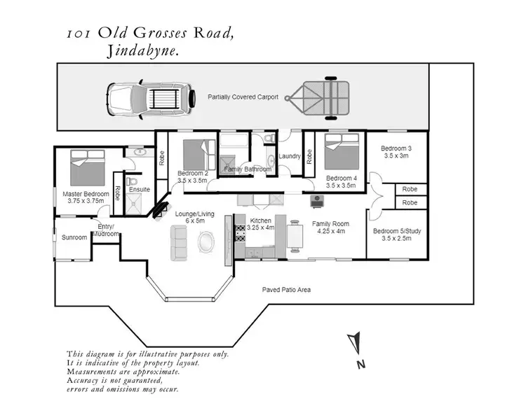 Floorplan of Homely house listing, 101 Old Grosses Road, Jindabyne NSW 2627
