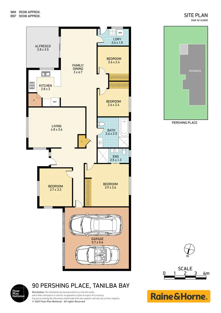 Floorplan of Homely house listing, 90 Pershing Place, Tanilba Bay NSW 2319