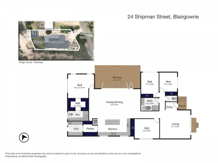 Floorplan of Homely house listing, 24 Shipman Street, Blairgowrie VIC 3942