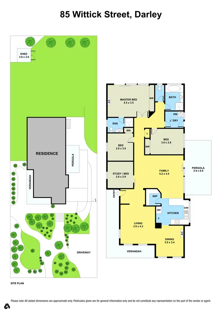 Floorplan of Homely house listing, 85 Wittick Street, Darley VIC 3340