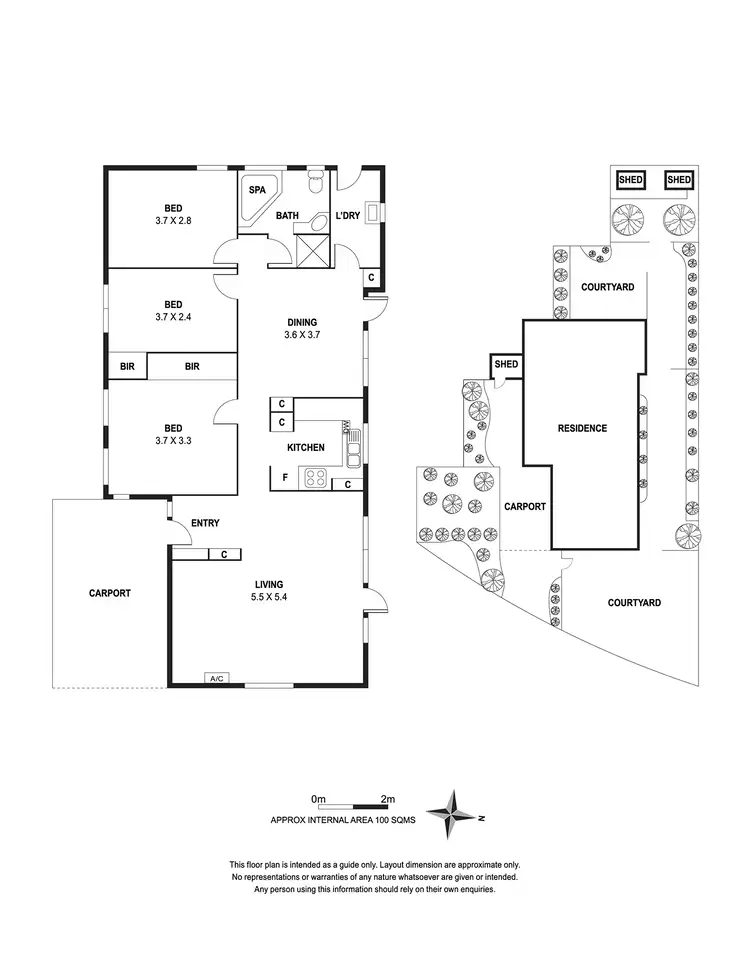 Floorplan of Homely house listing, 223A Ferntree Gully Road, Mount Waverley VIC 3149