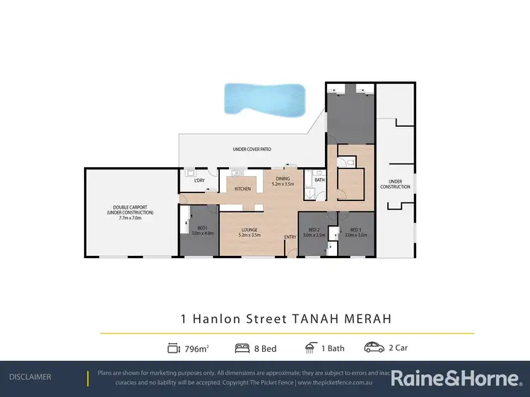Floorplan of Homely house listing, 1 Hanlon Street, Tanah Merah QLD 4128
