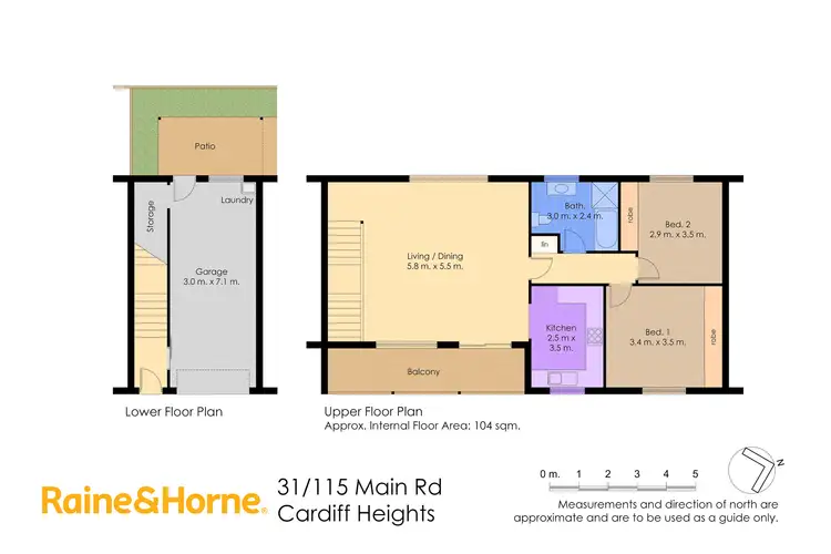 Floorplan of Homely unit listing, 31/115 Main Road, Cardiff Heights NSW 2285