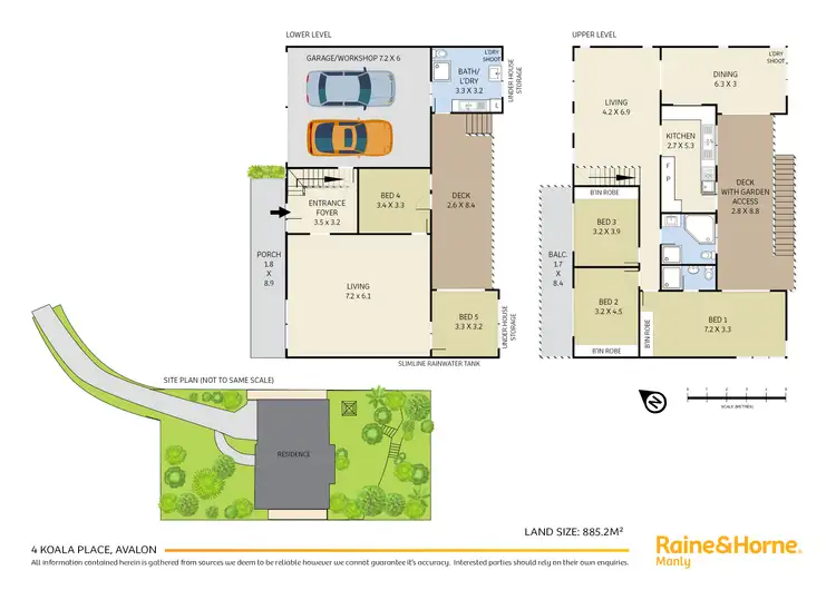 Floorplan of Homely house listing, 4 Koala Place, Avalon NSW 2107