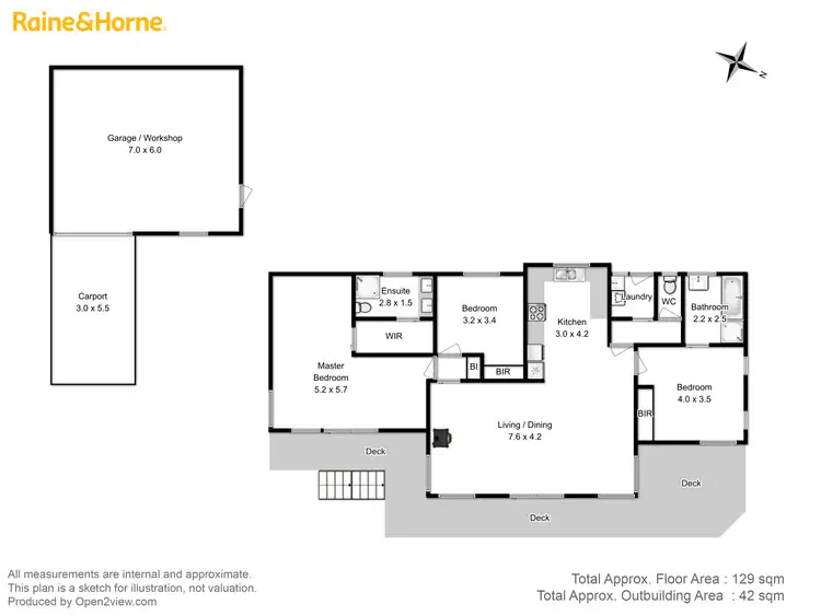 Floorplan of Homely house listing, 72 Blowhole Road, Eaglehawk Neck TAS 7179